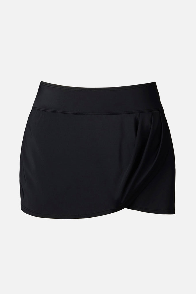 Black skirted swim bottom