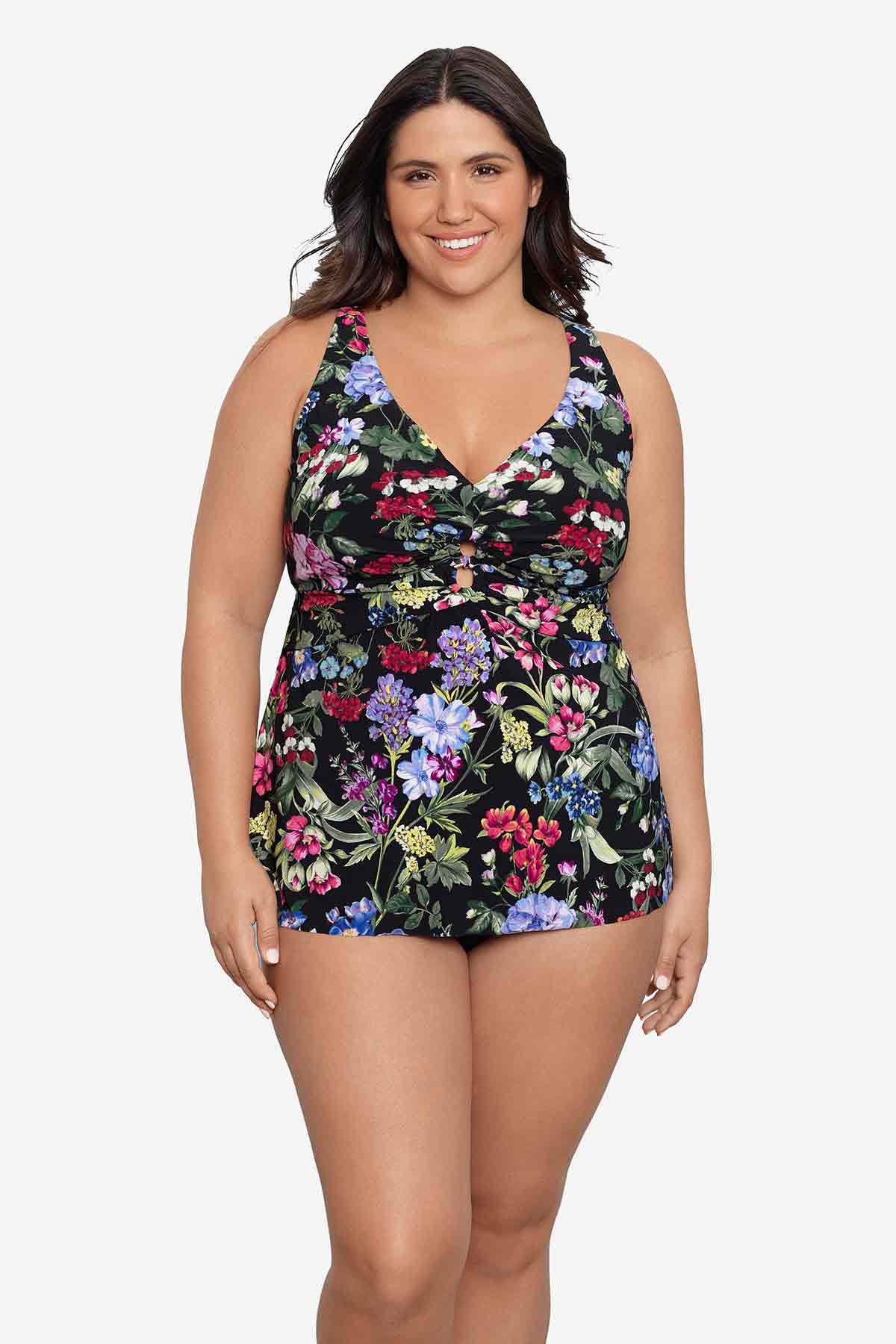Trimshaper plus size swimsuits cheap